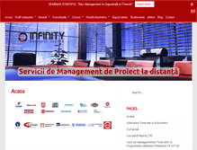 Tablet Screenshot of infinitybiz.ro